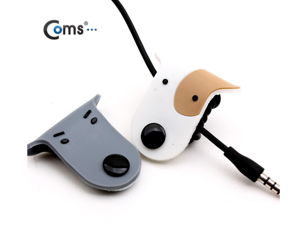 디바이스마트,컴퓨터/모바일/가전 > 음향ㆍ영상ㆍ카메라 > 헤드폰/이어폰 > 악세사리/포터블플레이어,Coms,이어폰 줄감개/강아지형 – 블랙 [IT300],