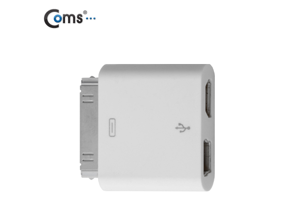 디바이스마트,컴퓨터/모바일/가전 > 스마트폰/스마트기기 > 케이블/젠더 > 애플 케이블/젠더/공유기,Coms,아이폰 변환젠더(Mini 5P+Micro B F) [NA257],