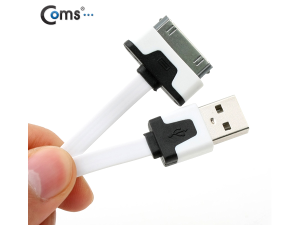 디바이스마트,컴퓨터/모바일/가전 > 스마트폰/스마트기기 > 케이블/젠더 > 애플 케이블/젠더/공유기,Coms,아이폰 플랫 케이블 충전&데이터 [색상선택],