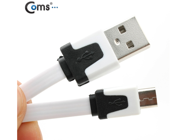 디바이스마트,컴퓨터/모바일/가전 > 스마트폰/스마트기기 > 케이블/젠더 > 멀티 케이블,Coms,USB/Micro B 플랫 케이블 충전&데이터 [색상선택],