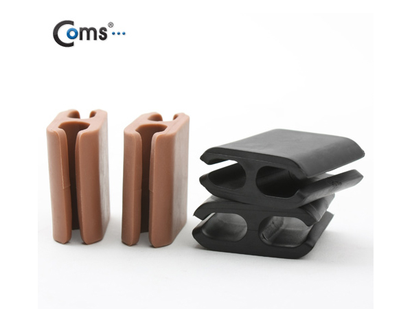 디바이스마트,컴퓨터/모바일/가전 > 네트워크/케이블/컨버터/IOT > 네트워크 자재/공구/타이 > 케이블타이/몰드,Coms,케이블 오거나이저(Clip형), 2ea/중형 [NA254],케이블 정리용 오거나이저 / Clip형 / 크기 : 3.5×3.7×1.5mm / 색상 : 브라운, 블랙 / 수량 : 2개