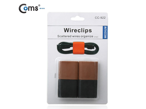 디바이스마트,컴퓨터/모바일/가전 > 네트워크/케이블/컨버터/IOT > 네트워크 자재/공구/타이 > 케이블타이/몰드,Coms,케이블 오거나이저(Clip형), 2ea/중형 [NA254],케이블 정리용 오거나이저 / Clip형 / 크기 : 3.5×3.7×1.5mm / 색상 : 브라운, 블랙 / 수량 : 2개