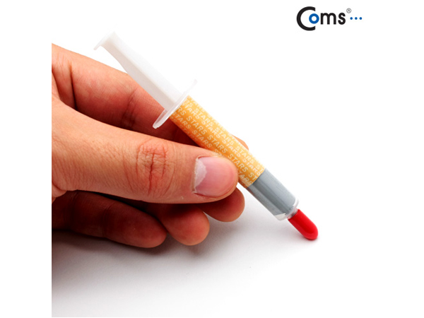 디바이스마트,컴퓨터/모바일/가전 > 컴퓨터 부품 > 쿨러/튜닝용품 > 구리스/컴파운드/패드/오일,Coms,쿨러 구리스(nano), 1.2ml [BE343],쿨러와 CPU 또는 그래픽 카드 GPU 사이에 주입하여 열 전도 효율성을 높이는 구리스