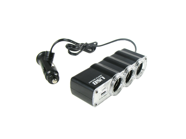 차량용 시거 소켓(3구) WF-0120 [A3478]