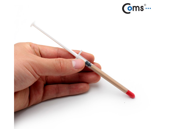 디바이스마트,컴퓨터/모바일/가전 > 컴퓨터 부품 > 쿨러/튜닝용품 > 구리스/컴파운드/패드/오일,Coms,쿨러 구리스(Gold), 2.0g [BE338],용량 : 2.0g / 쿨러와 CPU 사이에 주입하여 열 전도 효율성을 높이는 구리스