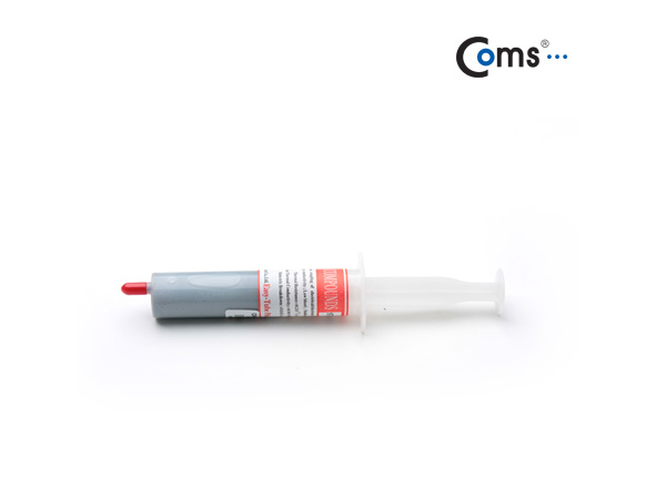 디바이스마트,컴퓨터/모바일/가전 > 컴퓨터 부품 > 쿨러/튜닝용품 > 구리스/컴파운드/패드/오일,Coms,쿨러 구리스(Silver), 30g [BE344],용량 : 30g / 쿨러와 CPU 사이에 주입하여 열 전도 효율성을 높이는 구리스