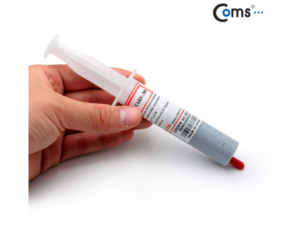 디바이스마트,컴퓨터/모바일/가전 > 컴퓨터 부품 > 쿨러/튜닝용품 > 구리스/컴파운드/패드/오일,Coms,쿨러 구리스(Silver), 30g [BE344],용량 : 30g / 쿨러와 CPU 사이에 주입하여 열 전도 효율성을 높이는 구리스