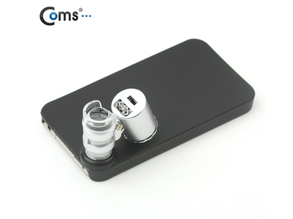 디바이스마트,컴퓨터/모바일/가전 > 스마트폰/스마트기기 > 모바일 주변기기 > 기타 주변기기,Coms,현미경(iPhone 4전용), 60x/커버케이스 [BE364],아이폰 4/4S 전용 60배율 현미경