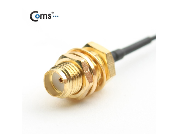 디바이스마트,케이블/전선 > 영상/음향 케이블 > S-Video/RCA1선/TV동축 케이블,Coms,안테나 변환 케이블, SMA(F) to i-PAX(M) L형 [NA268],