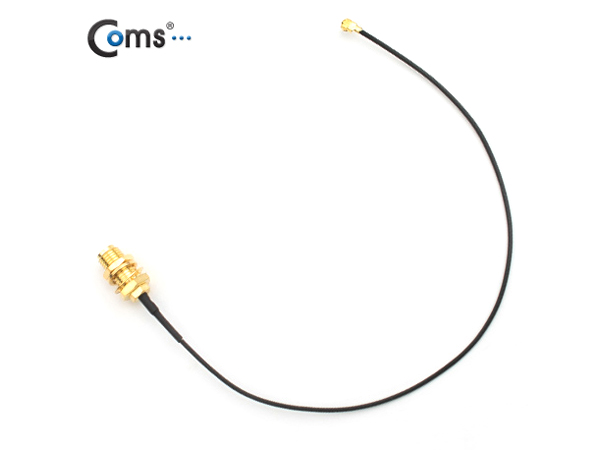 디바이스마트,케이블/전선 > 영상/음향 케이블 > S-Video/RCA1선/TV동축 케이블,Coms,안테나 변환 케이블, SMA(F) to i-PAX(M) L형 [NA268],
