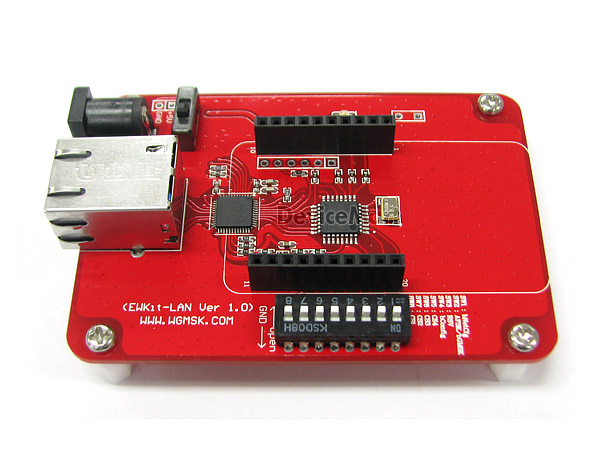 EWKit-LAN(이더넷 to 시리얼 변환기능 내장)