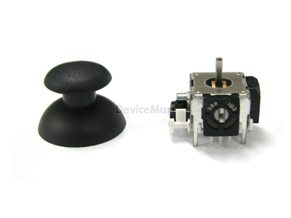 디바이스마트,MCU보드/전자키트 > 버튼/스위치/제어/RTC > RTC/타이머,Seeedstudio,아날로그 2축 조이스틱 스위치 (Thumb Joystick) [311110005],아날로그 2축 조이스틱/ 한 축당 한개의 가변저항이 제공되는 방식이므로 아두이노 아날로그 입력포트에 연결하면 아날로그 축의 변위를 측정할 수 있게됩니다. (스위치 노브 포함) / 재고소진시 납기 2주