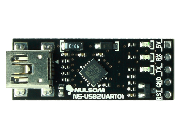 디바이스마트,MCU보드/전자키트 > 개발용 장비 > USB/RS232/RS485 컨버터,NulSom Inc.,NS-USB2UART01 (UART / 아두이노 스케치로더),UART통신용 모듈. Auto Reset을 이용하여 아두이노 스케치로더 가능