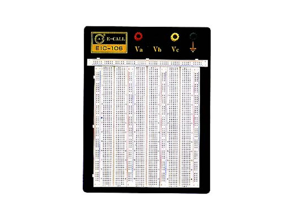 디바이스마트,커넥터/PCB > PCB기판/관련상품 > 브레드보드,E-CALL,브레드보드 EIC-106,Metal plate 230x175x1.2mm / Board 174.8x165.1x8.5mm