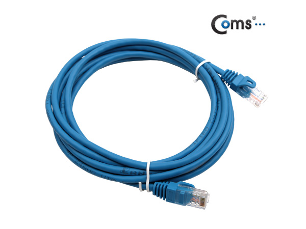 디바이스마트,케이블/전선 > PC/네트워크/통신 케이블 > 랜(LAN) 케이블 > CAT.5E 랜케이블,Coms,UTP CAT5e 랜 케이블 CROSS 3M [C9689],UTP CAT5e 랜 케이블 /100Mhz / 커넥터 일체형 / 규격 : 24 AWG / 길이 : 3M