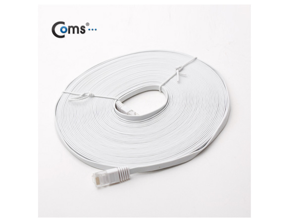 디바이스마트,케이블/전선 > PC/네트워크/통신 케이블 > 랜(LAN) 케이블 > CAT.5E 랜케이블,Coms,랜케이블(Direct/Cat #6/플랫형), 20M [C2997],랜 케이블 / 플랫형 타입 / CAT5e 지원 / 길이 : 20M