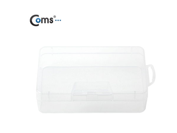 디바이스마트,공구함/작업대/엔클로저 > 공구함/부품함 > 다용도정리함(케이스),Coms,다용도 PVC 수납함 EKB-503-1 [IT178],휴대용 다용도 수납함 / 14.5cm X 9cm X 4cm
