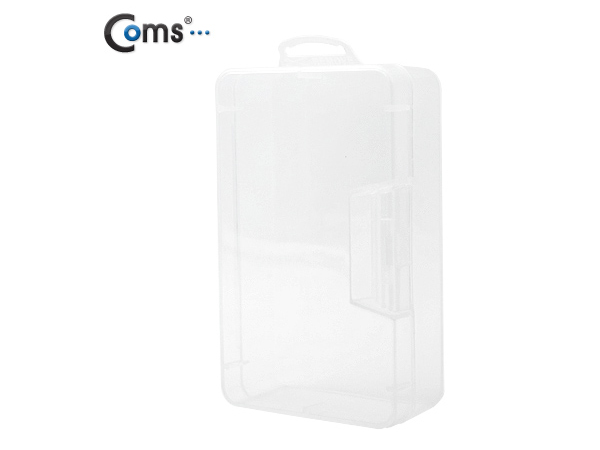 디바이스마트,공구함/작업대/엔클로저 > 공구함/부품함 > 다용도정리함(케이스),Coms,다용도 PVC 수납함 EKB-503-1 [IT178],휴대용 다용도 수납함 / 14.5cm X 9cm X 4cm