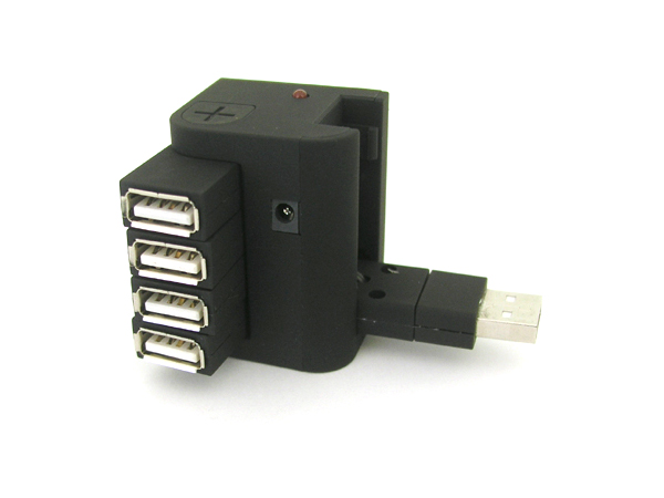 USB 2.0 무전원 4Port 허브-포트 회전형[B-1122] [U1599]