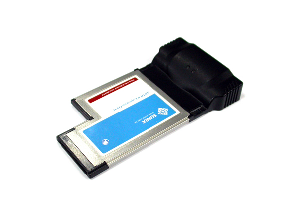 디바이스마트,컴퓨터/모바일/가전 > 네트워크/케이블/컨버터/IOT > 컨트롤러/확장카드 > SATA 확장카드,NETMATE,eSATA PCMCIA Express 카드(SI) NM-ECSA24,eSATA 2 channels ExpressCard 