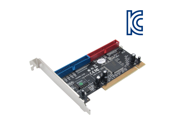 IDE(ATA133) 2포트 PCI RAID 카드(SI)(슬림PC겸용) New A-142