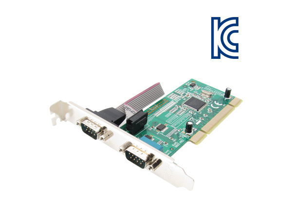 2포트 PCI 시리얼카드(MOS)(슬림PC겸용) NMS-S2(N)