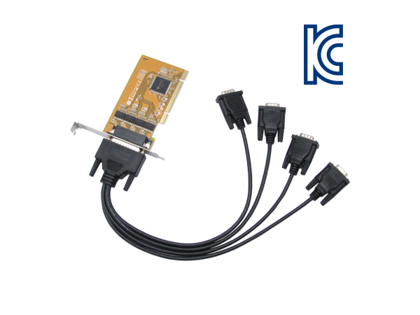 4포트 PCI 시리얼카드(SUN)(슬림PC겸용) SER5056A