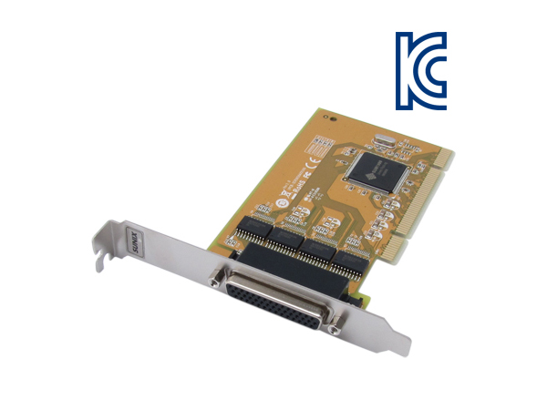 디바이스마트,컴퓨터/모바일/가전 > 네트워크/케이블/컨버터/IOT > 컨트롤러/확장카드 > 시리얼 확장카드,NETMATE,4포트 PCI 시리얼카드(SUN)(슬림PC겸용) SER5056A,시리얼 4포트 카드/ 슬림 PC용 LP 브라켓 포함 