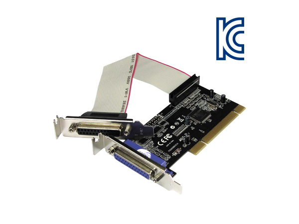 디바이스마트,컴퓨터/모바일/가전 > 네트워크/케이블/컨버터/IOT > 컨트롤러/확장카드 > 페러럴 확장카드,NETMATE,2포트 PCI 패러럴카드(MOS)(슬림PC겸용) New I-410,패러럴 2포트 카드/ 슬림 PC용 LP 브라켓 포함