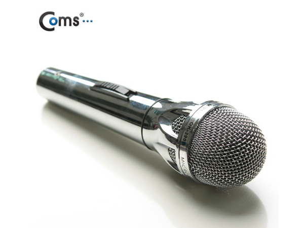 디바이스마트,컴퓨터/모바일/가전 > 음향ㆍ영상ㆍ카메라 > 마이크 > 유선마이크,Coms,Coms 마이크(MP-390S), 6.3mm/Silver, 다이나믹형 [MP462], 6.3mm/Silver, 다이나믹형