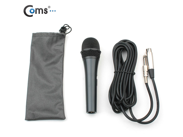 디바이스마트,컴퓨터/모바일/가전 > 음향ㆍ영상ㆍ카메라 > 마이크 > 유선마이크,Coms,Coms 마이크(MP-611A), 6.3mm/Black,고급 다이나믹형 [MP463],6.3mm/Black,고급 다이나믹형