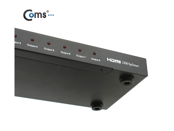 디바이스마트,컴퓨터/모바일/가전 > 네트워크/케이블/컨버터/IOT > KVM스위치/분배기/선택기 > 모니터 선택/분배/확장기,Coms,HDMI 분배기(1:8) [PV455],고화질 HDMI 영/음성 신호를 8개의 디스플레이 장치에 동시에 출력하는 장치