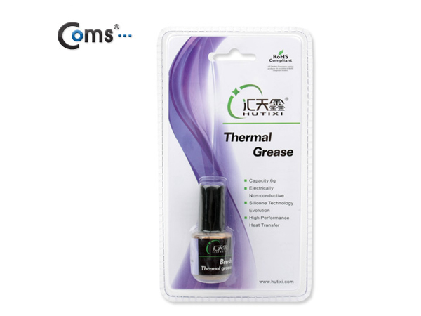 디바이스마트,컴퓨터/모바일/가전 > 컴퓨터 부품 > 쿨러/튜닝용품 > 구리스/컴파운드/패드/오일,Coms,쿨러 구리스, 6.0g/Gold [BE569],CPU, GPU, 노스브릿지 칩 등 사용이 용이