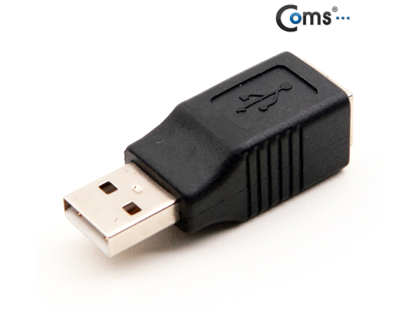 디바이스마트,커넥터/PCB > I/O 커넥터 > 젠더류 > USB2.0,Coms,USB A(M)/B(F) GENDER [U0091],USB 변환 젠더 / USB A 타입 MALE - USB B타입 FEMALE