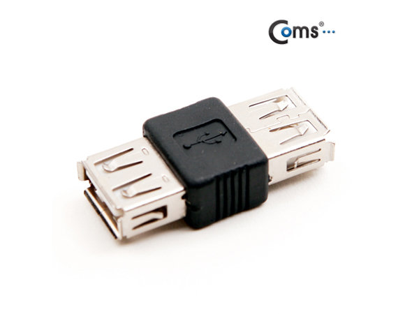 디바이스마트,커넥터/PCB > I/O 커넥터 > 젠더류 > USB2.0 젠더,Coms,USB 젠더 – A(F)/A(F) [BG306],USB 연장 젠더 / USB A 타입 FEMALE - FEMALE