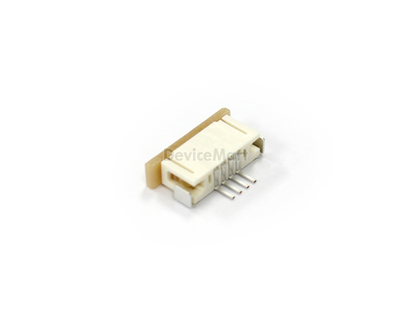 디바이스마트,커넥터/PCB > 직사각형 커넥터 > 몰렉스 커넥터 > Molex 52271,MOLEX,52271-0490,몰렉스 / FFC / FPC /  52271 /  1mm 피치 / 하접점(Bottom) / 4pin