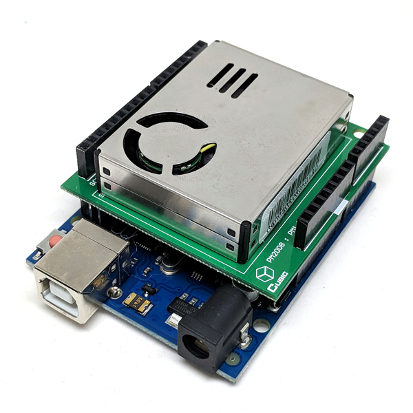 디바이스마트,MCU보드/전자키트 > 센서모듈 > 먼지/가스/연기/불꽃 > 먼지/미세먼지센서,새로운 시작,미세먼지 센서 PM2008 아두이노 연결용 쉴드,CUBIC 미세먼지 센서 'PM2008'의 아두이노 연결용 쉴드 단품 / 센서는 별도 구매 상품입니다.