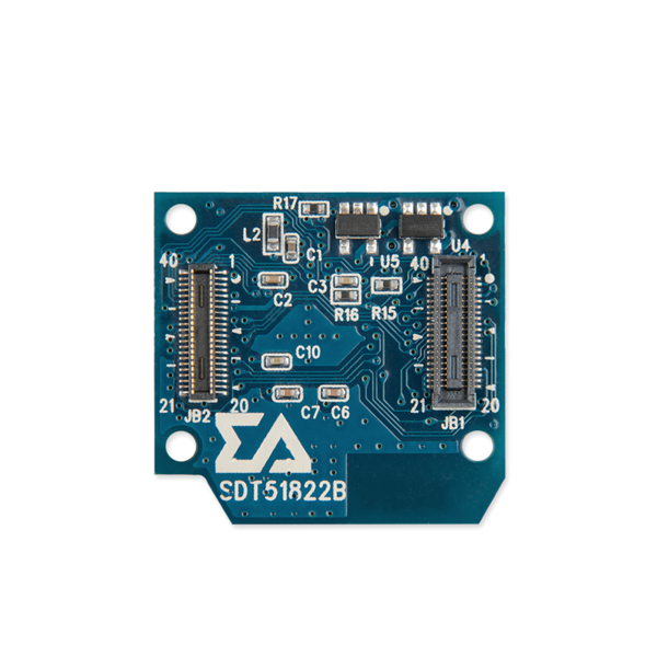 디바이스마트,MCU보드/전자키트 > 프로세서/개발보드 > ARM > Cortex-M4,에스디티 주식회사,SDT51822B,20*25mm 사이즈의 BLE 4.0기능이 탑재된 MCU보드
