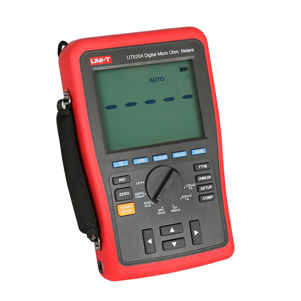 디바이스마트,계측기/측정공구 > 전기/전자 계측기 > LCR미터,UNI-T,디지털 저항측정기 UT620A,UT620 시리즈는 DC low resistance 를 측정하는 데 사용됩니다. (USB 인터페이스 양방향 데이터 전송 / 충전식 리튬 배터리 내장)
