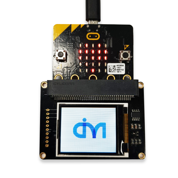 디바이스마트,오픈소스/코딩교육 > Micro:Bit > 마이크로비트 센서/모듈,WEKIT,WK 마이크로비트 전용 1.8인치 컬러 LCD모듈 [WK-MBA-M001],손 쉽게 꽂아 쓰는 ST7735S칩, 65K 풀컬러 마이크로비트 LCD모듈입니다. 아두이노, Nucleo  보드와의 확장 연결을 위한 핀도 함께 제공합니다.