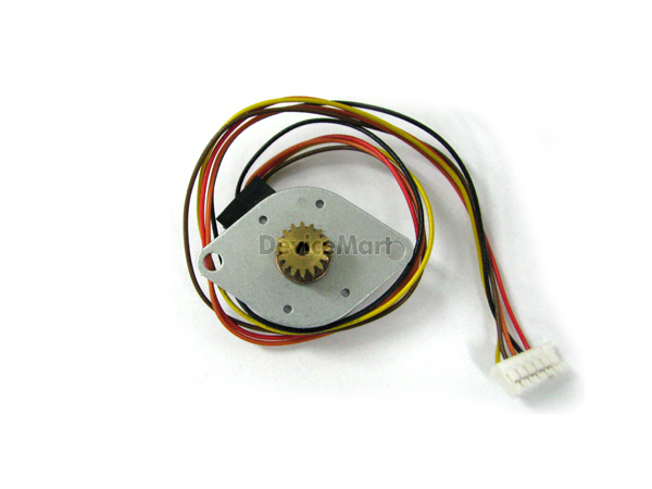 디바이스마트,리퍼브존 > 리퍼브샵,SANKYO,[리퍼제품]MSGB048E01,오래된 재고 / 한정 수량 단종 제품 / 반품, 취소 불가 /소형 스텝핑모터 7.5도/스텝, 피니언 기어 결합 상품 (기어 잇수 16, 모듈 0.5, 직경 8.85mm)