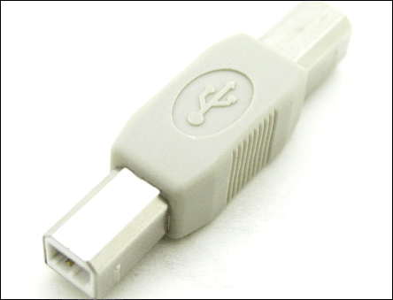 디바이스마트,커넥터/PCB > I/O 커넥터 > 젠더류 > USB2.0,Coms,USB Gender B(M)/B(M) [U0937],USB 연장 젠더 / USB B 타입 MALE - MALE