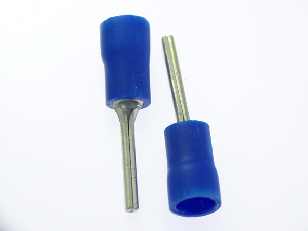디바이스마트,커넥터/PCB > 터미널블럭 > 압착단자/절연단자 > 핀 타입,동아베스텍,PG 핀터미널 S2.5 - 파랑(25mm)[ATP0203],펜홀 압착 단자 / 절연타입 / 10개 수량 / blue / AWG14-16