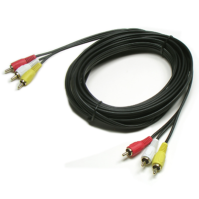 RCA 3선 케이블 5M (영상/음성) [AV0344]