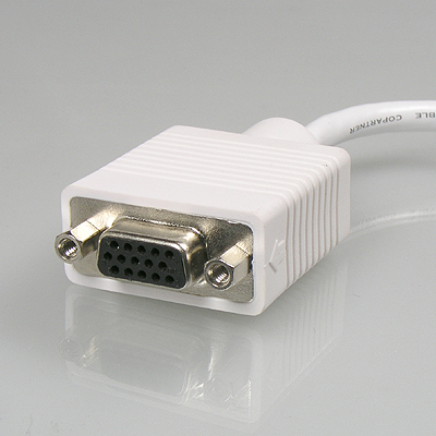 디바이스마트,케이블/전선 > 영상/음향 케이블 > HDMI/DVI 케이블,CELINK,Mini DVI 젠더 - VGA 변환용/ 맥북호환용 [G2890],Mini DVI 젠더 / Mini DVI MALE - VGA FEMALE / 약 20cm