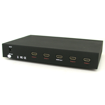 Coms HDMI 분배기 1:4 4대 동시출력 HSP0104 [D2499]