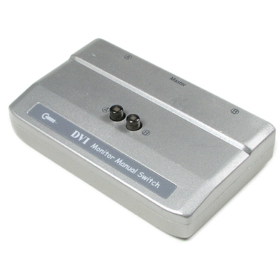 디바이스마트,컴퓨터/모바일/가전 > 네트워크/케이블/컨버터/IOT > KVM스위치/분배기/선택기 > 모니터 선택/분배/확장기,Coms,DVI 모니터 수동 선택기 2:1 (DVI Single 지원용) [LC089],