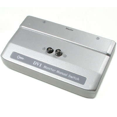 디바이스마트,컴퓨터/모바일/가전 > 네트워크/케이블/컨버터/IOT > KVM스위치/분배기/선택기 > 모니터 선택/분배/확장기,Coms,DVI 모니터 수동 선택기 2:1 (DVI Single 지원용) [LC089],