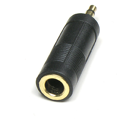 디바이스마트,케이블/전선 > 영상/음향 케이블 > 스테레오/RCA 케이블,Coms,스테레오 변환젠더(6.3F/3.5M ST) [G0379],스테레오 변환 젠더 / 스테레오 6.3mm FEMALE - 6.3mm MALE