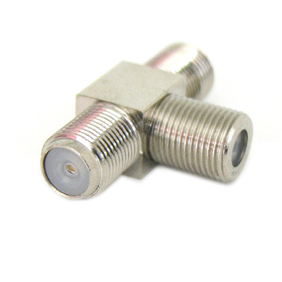 디바이스마트,커넥터/PCB > RF커넥터/케이블 > RF 젠더,Coms,안테나 T형 젠더 [G9307],RF T형 연장 젠더 / FEMALE x3